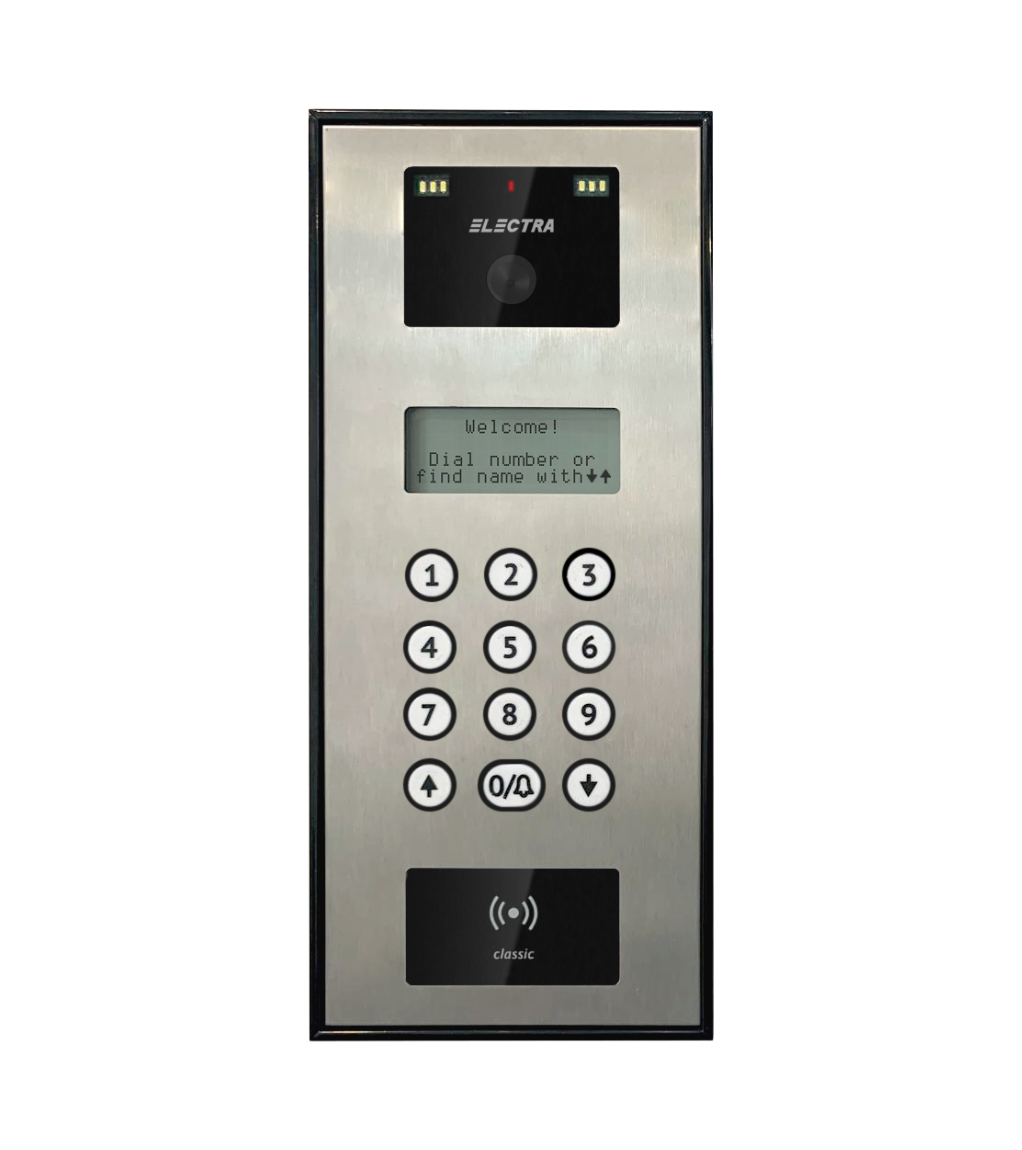 PANOU AUDIO CLASSIC - BLOCURI,  MONTAJ APARENT, INOX